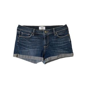 Paige Jimmy Jimmy Denim Shorts. Size 28